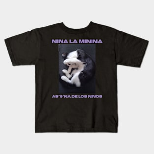 Nina la minina Kids T-Shirt